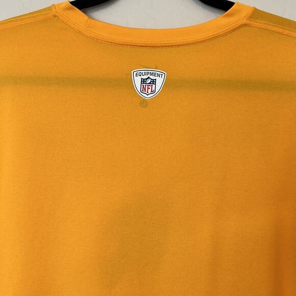 L.A. Rams Nike Dri-Fit Gold Short Sleeve Tee Shirt Size L Football Athleisure - Picture 8 of 9